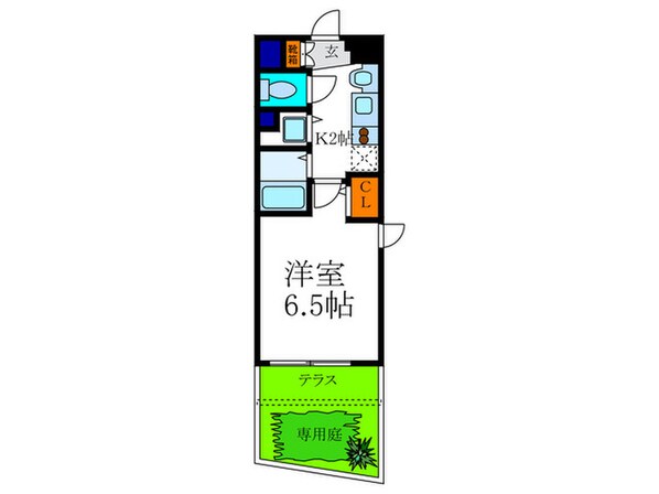 プレサンス京都修学院(110)の物件間取画像